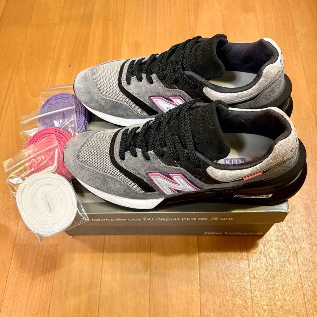 New Balance Kith M997SKH Women US 10 Rare Collaboration Sneakers From Japan