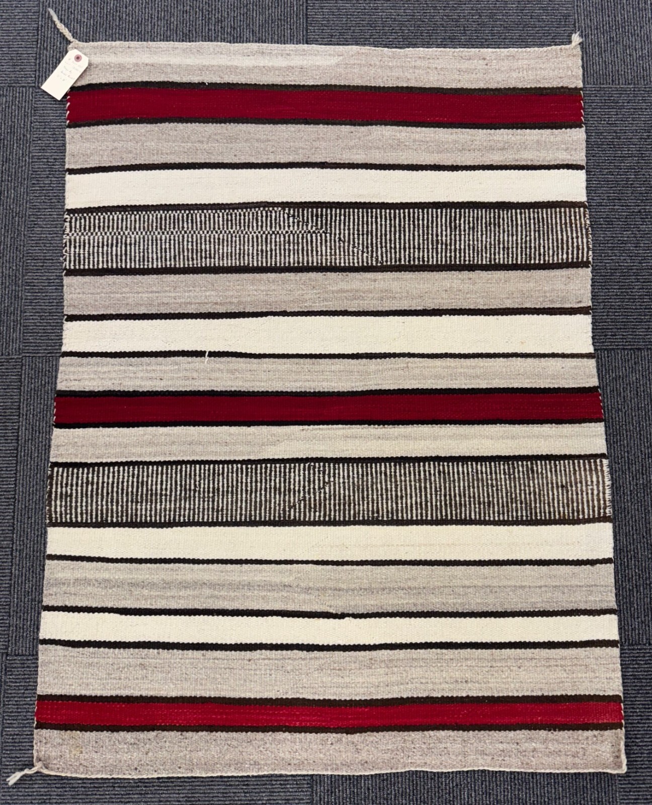 Navajo Antique Banded Blanket ca. 1940  51\