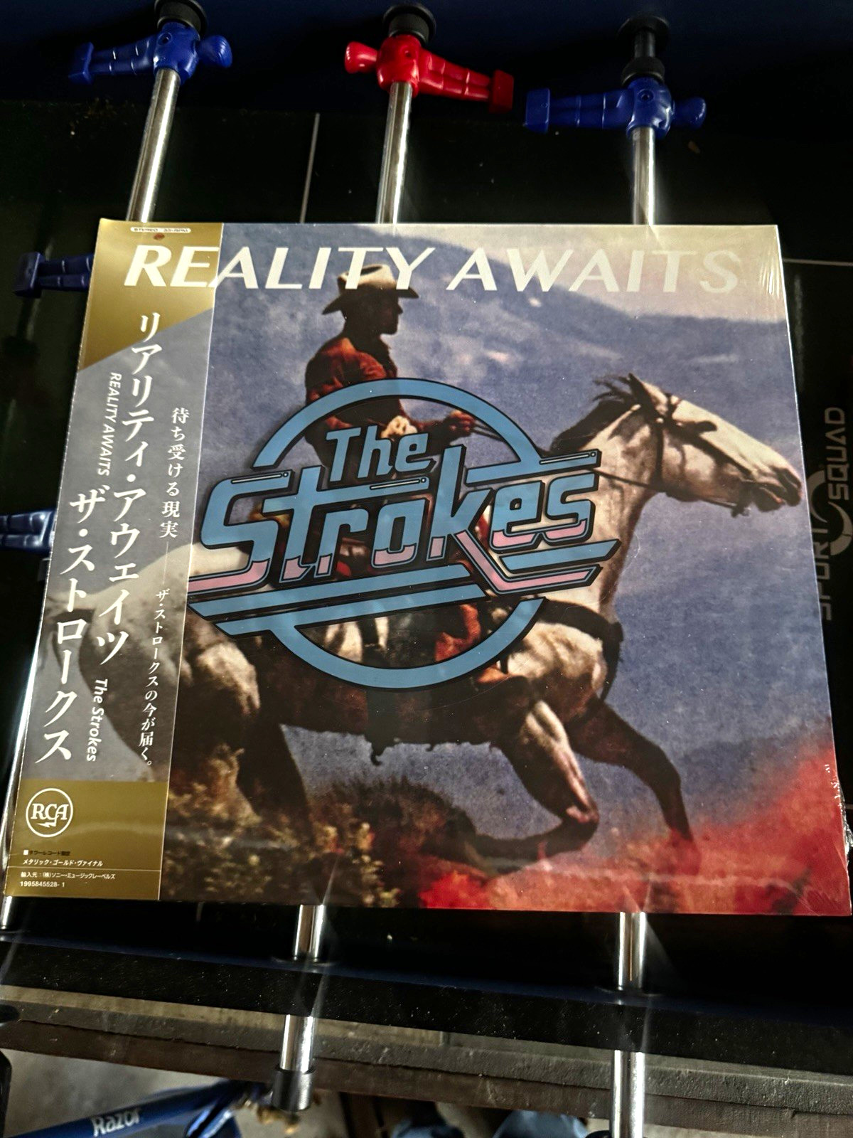 (2)The Strokes Reality Awaits & Arctic Monkeys Suck It and See Vinyl LP  sealed