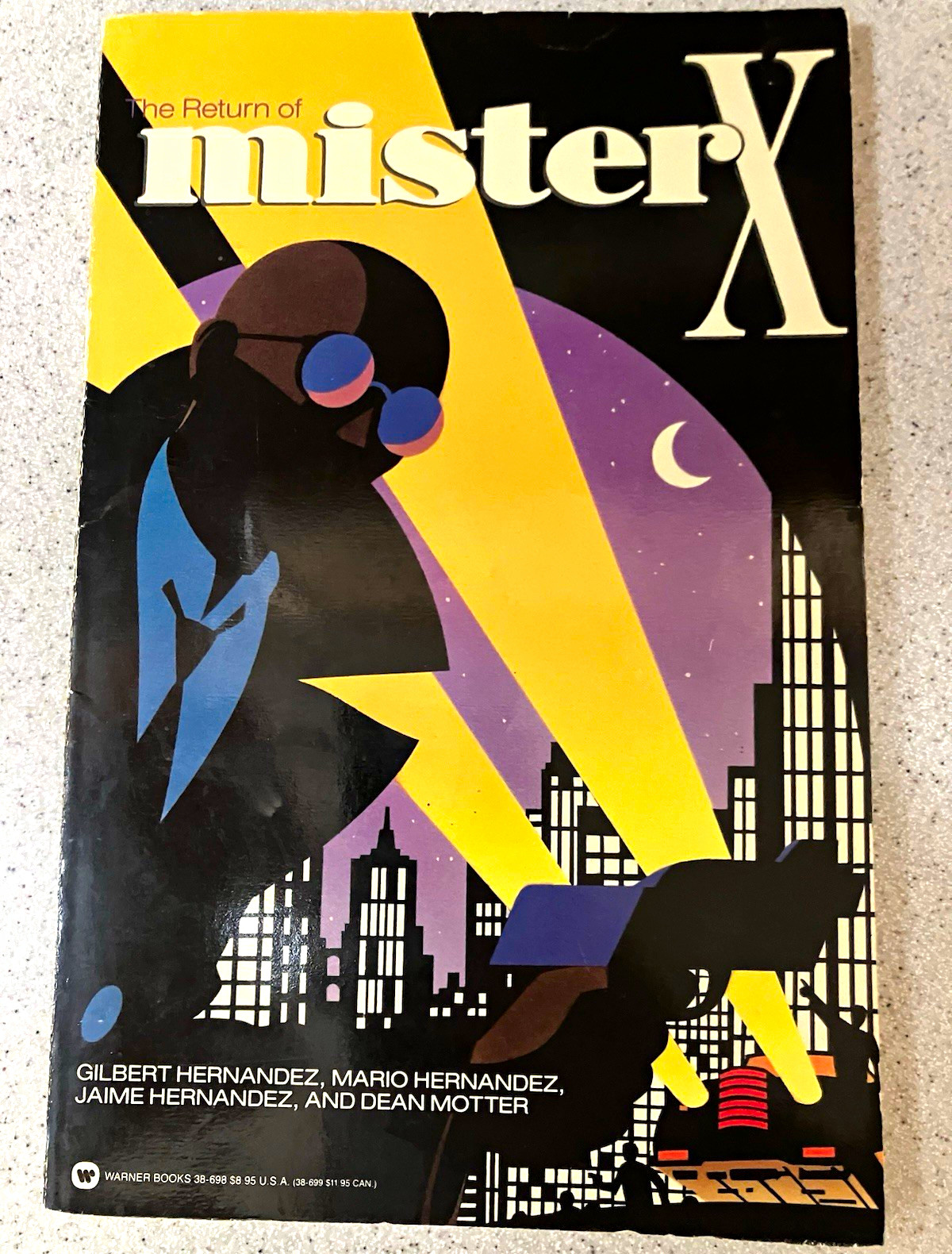 Warner Books The Return of Mister X Softcover Color Hernandez Motter