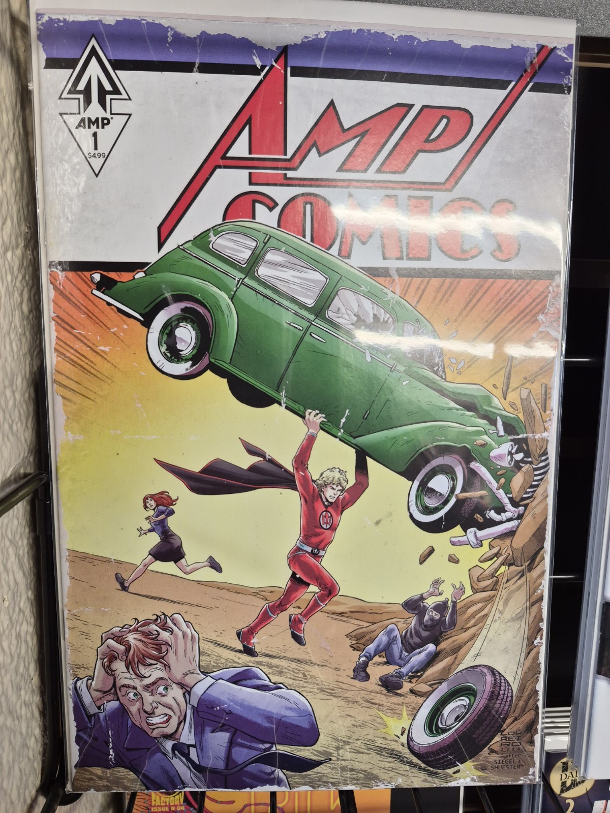 GREATEST AMERICAN HERO #1 (OF 5) CVR D RAFAEL LOUREIRO HOMAGE VAR REPLACEMENTS