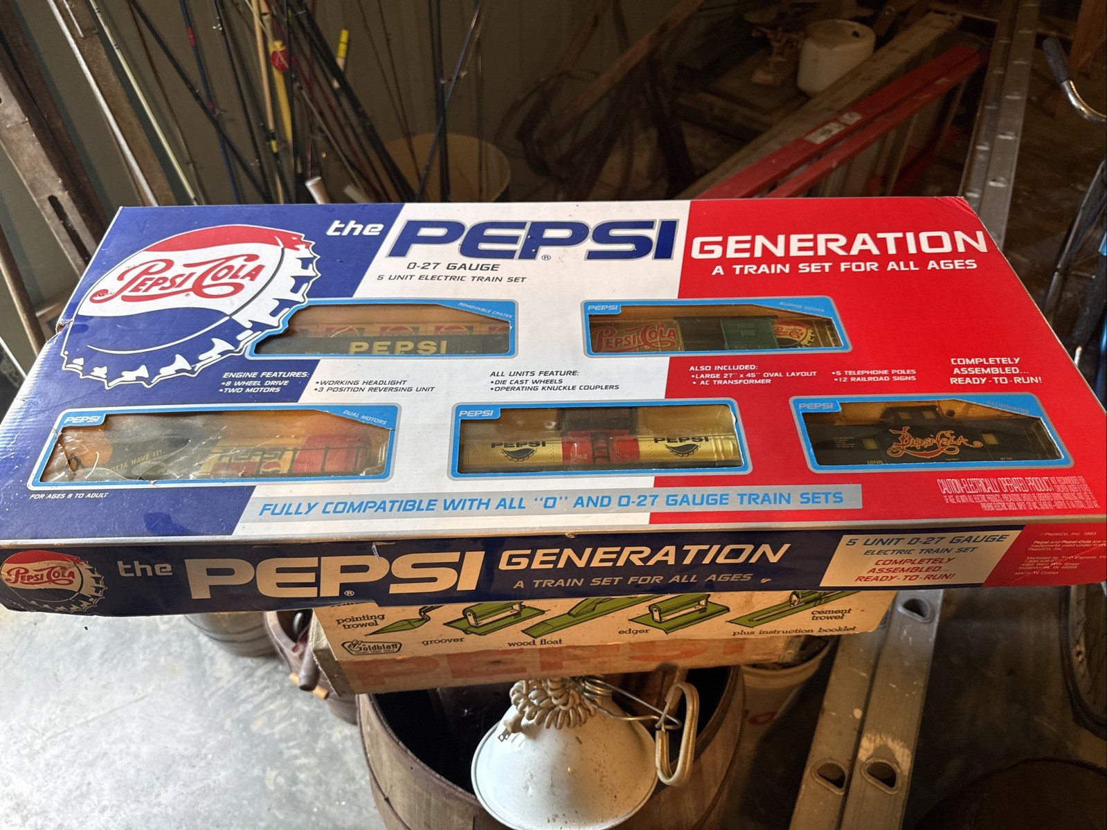 Pepsi Generation O-27 gauge  Train Set New  In Original  Sealed Box