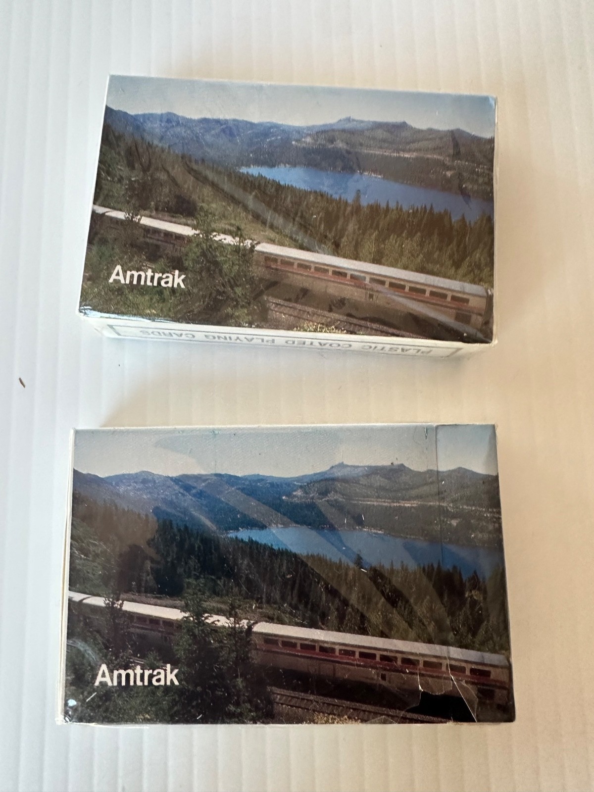 Amtrak Playing Cards Sealed Deck 2 Packs