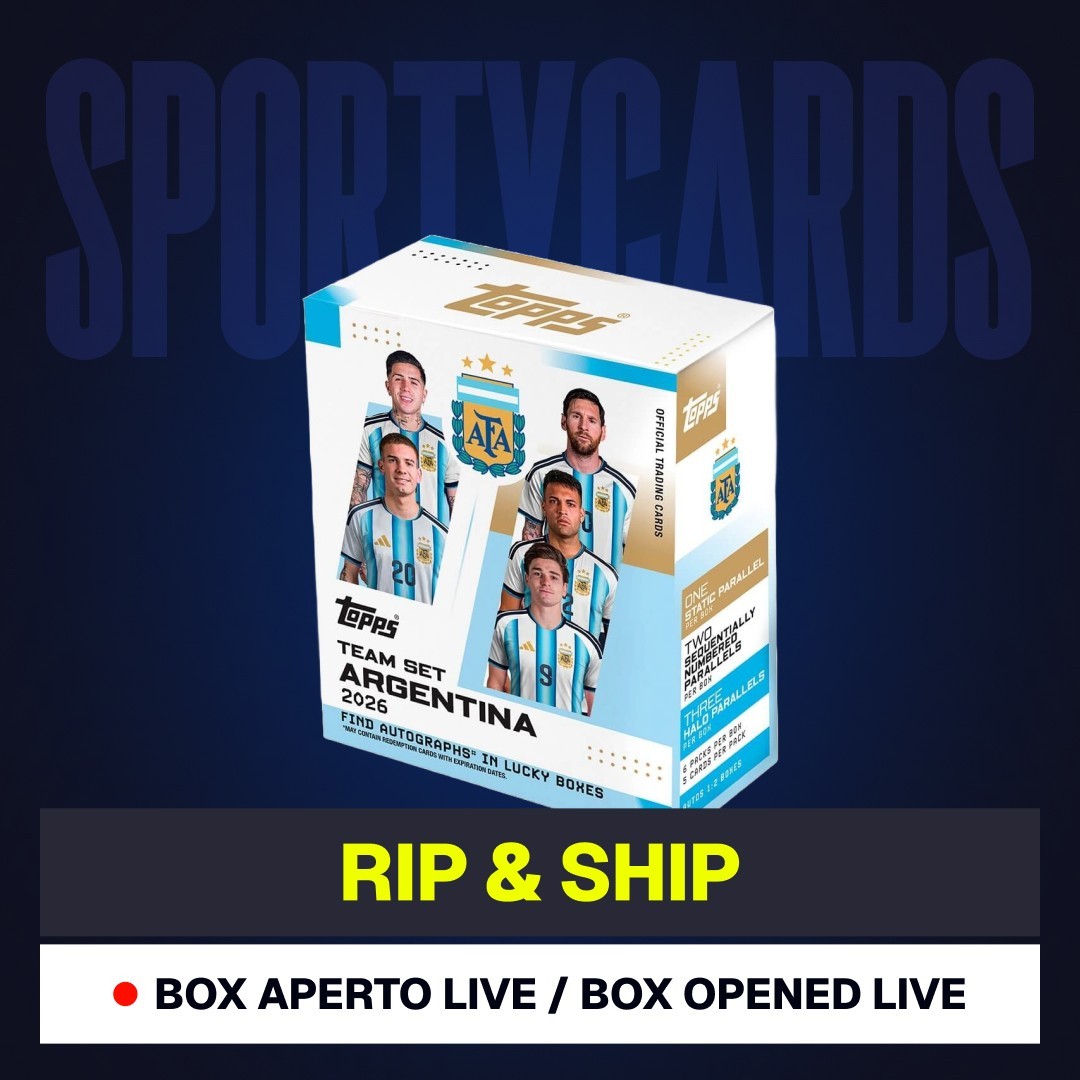[RIP&SHIP] Topps Argentina Team Set 2025/26 - Hobby Box