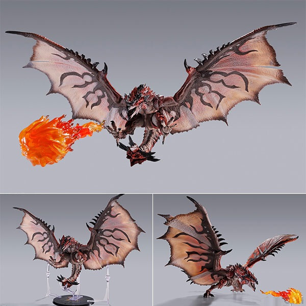 S.H. MonsterArts Monster Hunter Rathalos 20th Anni action figure Bandai Tamashii