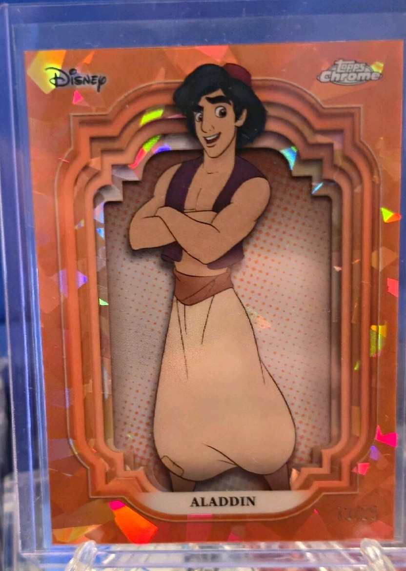 Topps 2024 Topps Chrome Disney Aladdin #54 Serial Numbered 13/25
