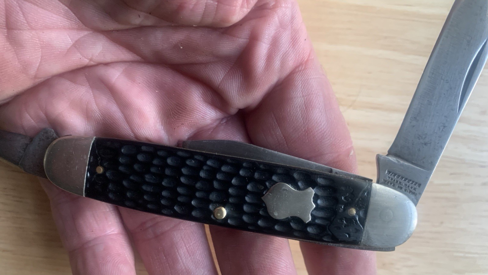 vintage winchester usa pocket knife