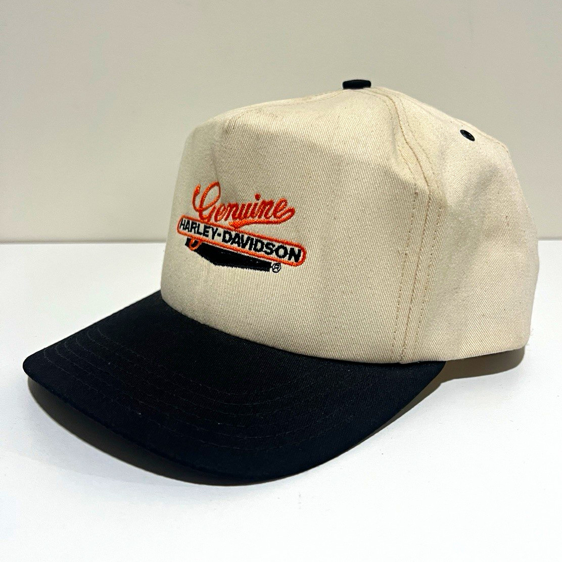 Vintage Harley-Davidson Pacific Honolulu Hawaii Snapback Hat Cap Made USA