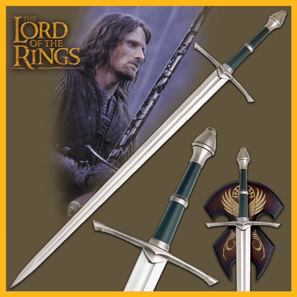 Handmade Strider's Sword - Aragorn Rangers Home Decor, Thanksgiving THE Hobbit