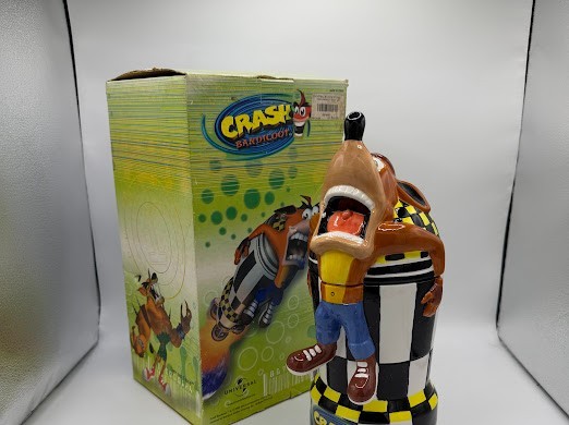 EXTREMELY RARE Crash Bandicoot Cookie Jar