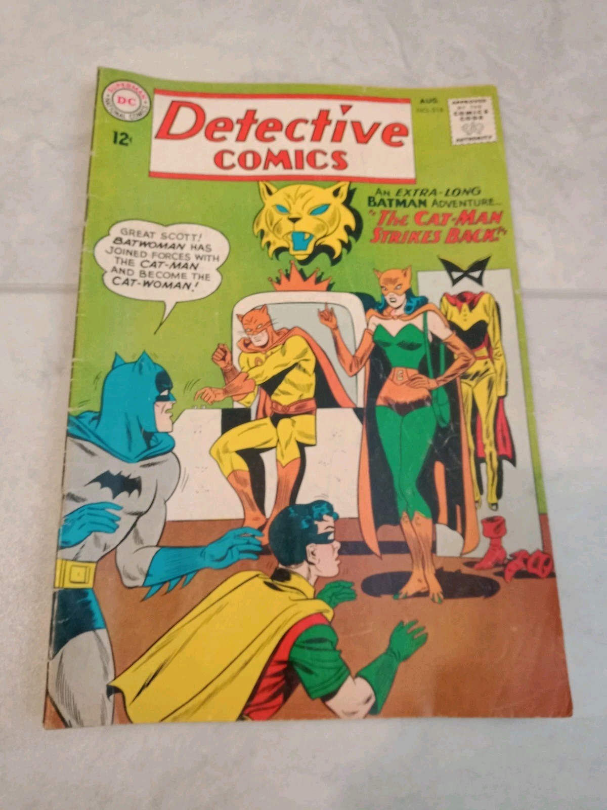 Detective Comics #318 Aug 1963 DC Comics Low Grade Comic Book 