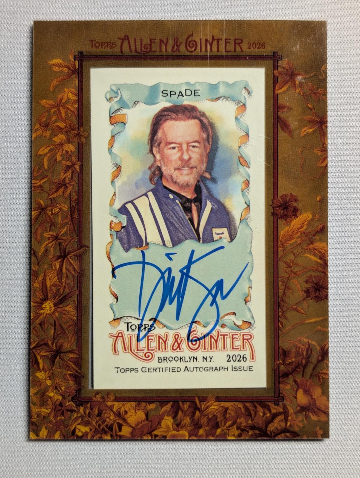 Topps 2026 Allen & Ginter David Spade Auto MA-DSP