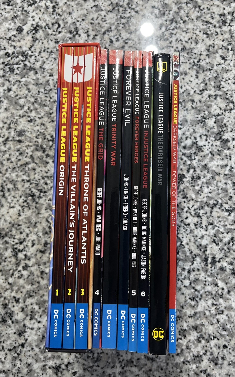 DC Comics Geoff Johns Justice League Complete TPB Trinity War Forever Evil