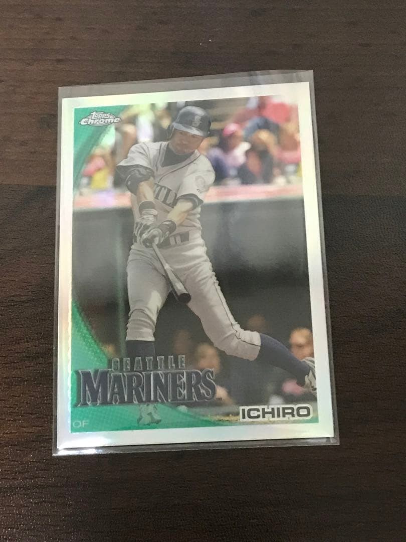 topps Ichiro Refractor Card