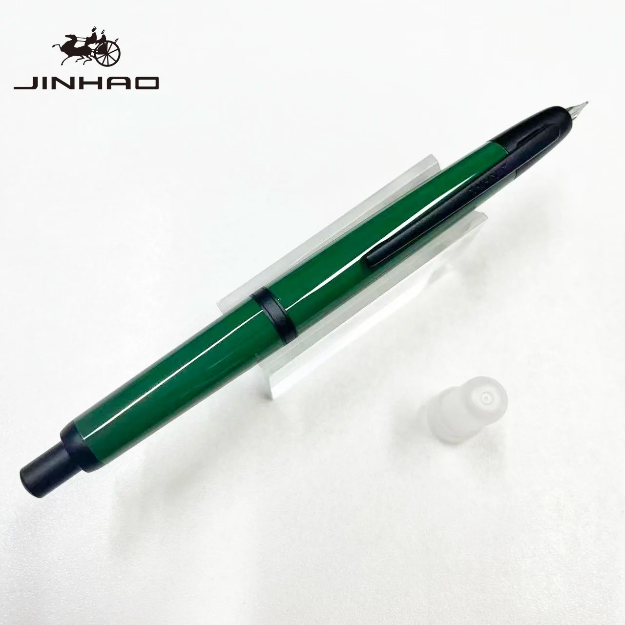 Jinhao 20 Retractable Fountain Pen EF F Nib with Converter Resin Writing Pen
