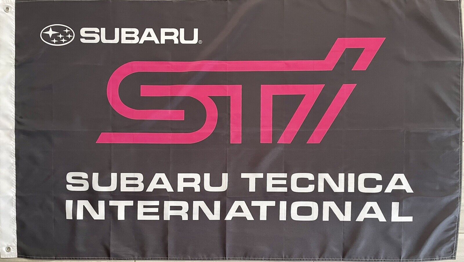 SUBARU STI 3x5ft FLAG BANNER FLAG MAN CAVE GARAGE Legacy