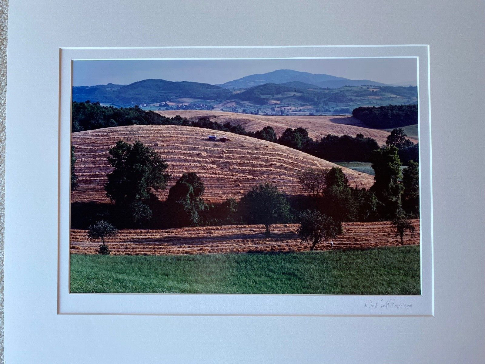 Winston Swift Boyer - Signed, Original Vintage Color Photograph - Italy, 1977