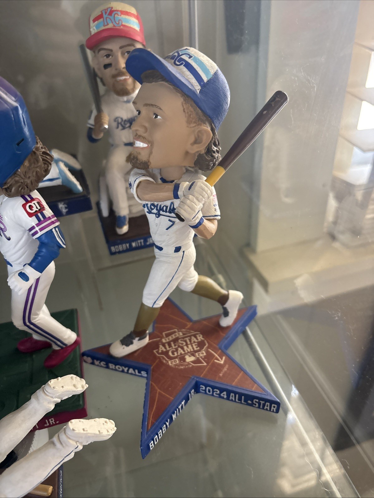 Lot of 4 Bobby Witt Jr. Royals Bobblehead 