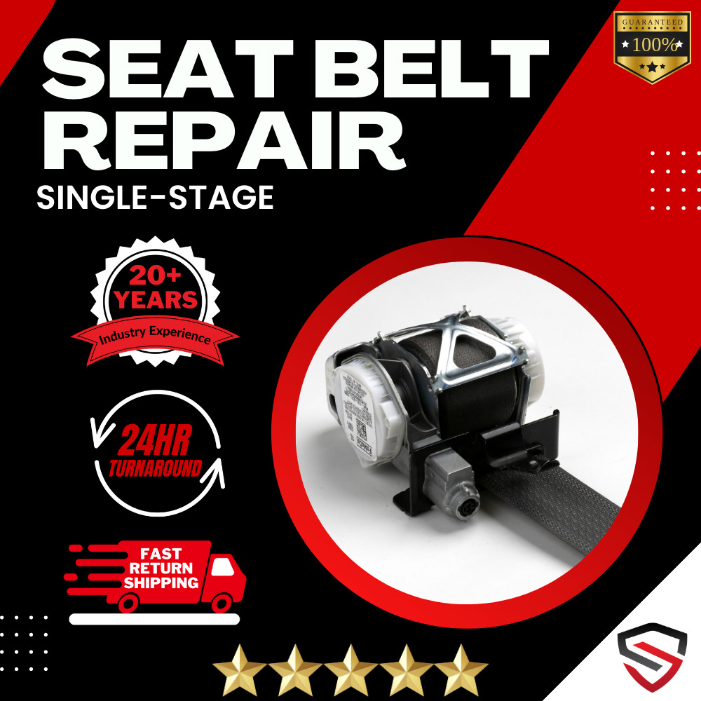 FORD GT SINGLE STAGE SEAT BELT REPAIR SERVICE - FOR FORD GT SEATBELT ⭐⭐⭐⭐⭐