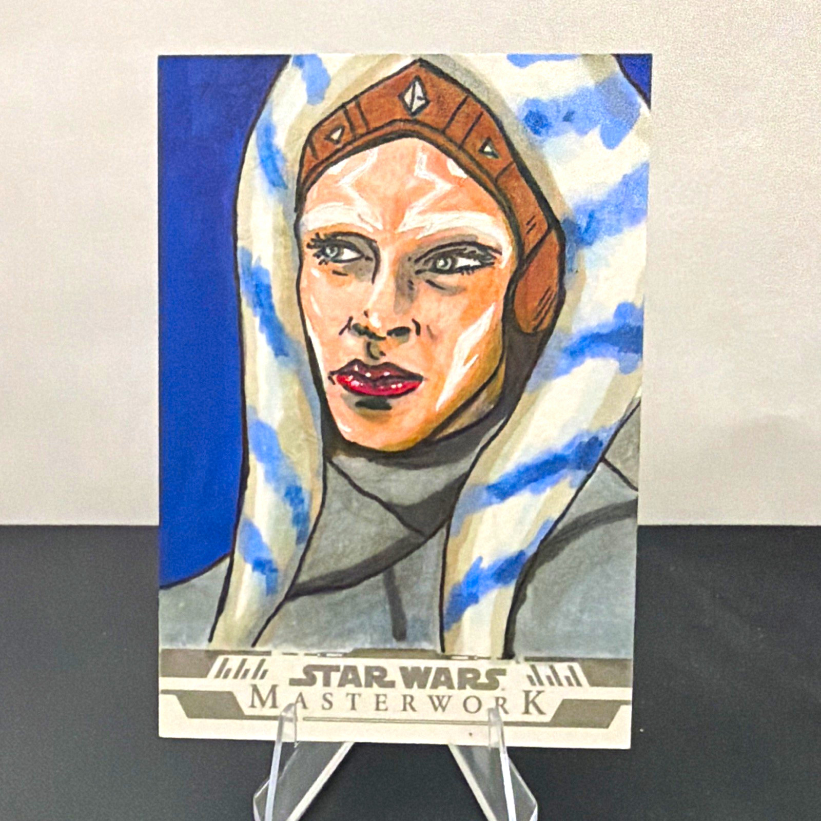 2024 Topps Star Wars Masterwork Ahsoka Tano Jaime Lopez Sketch Card 1/1