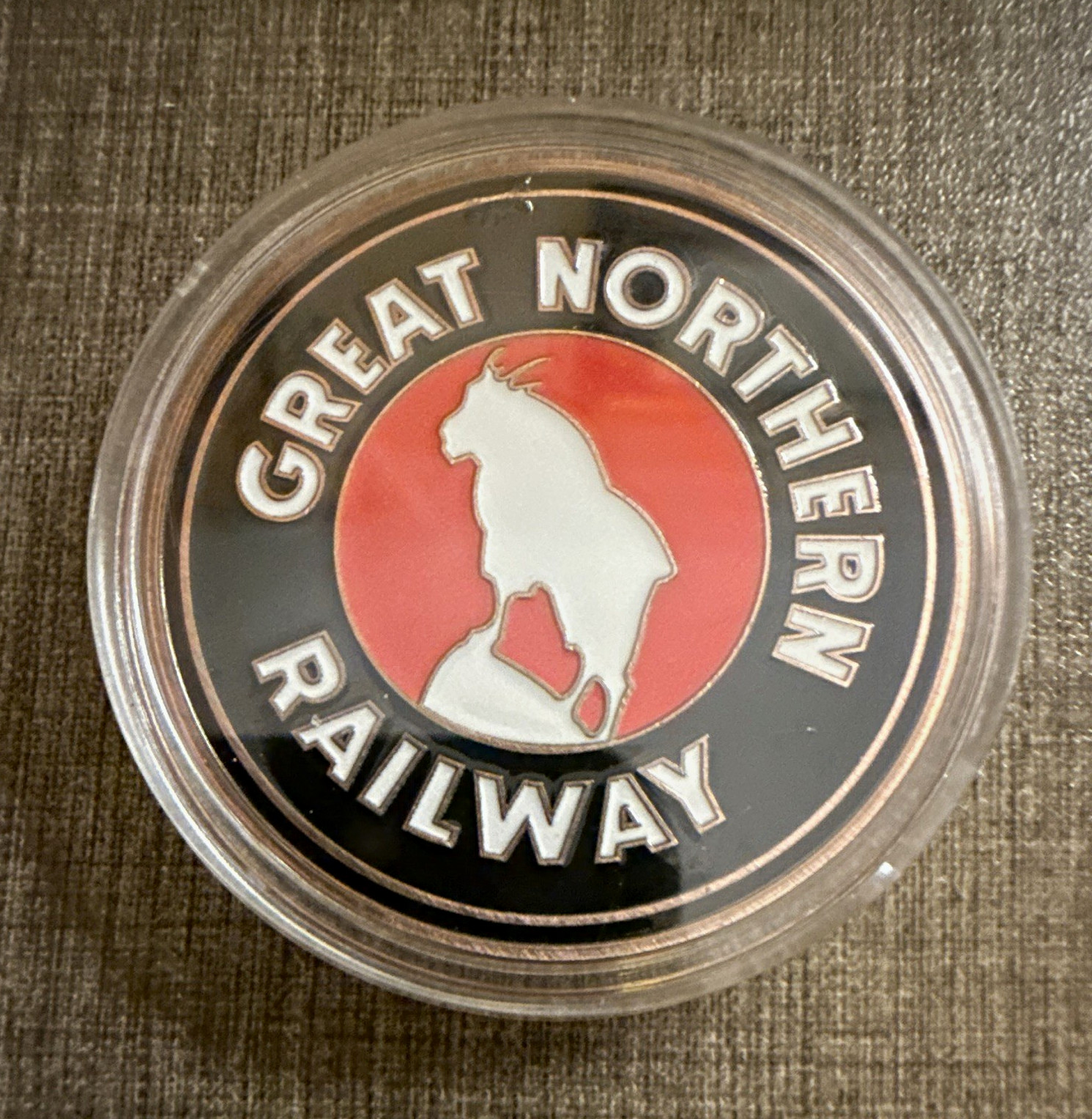 Great Northern Railway & BNSF Railway BNSF Heritage Collection Coin/Medallion