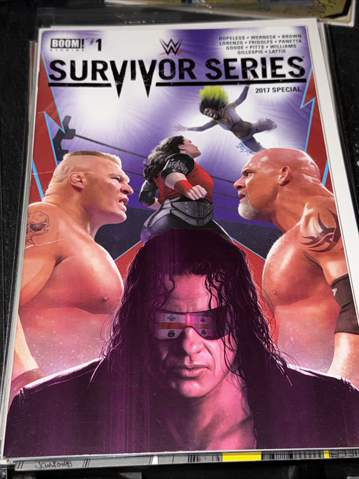 WWE : SURVIVOR SERIES 2017 SPECIAL # 1. WWE WRESTLING. BOOM STUDIOS