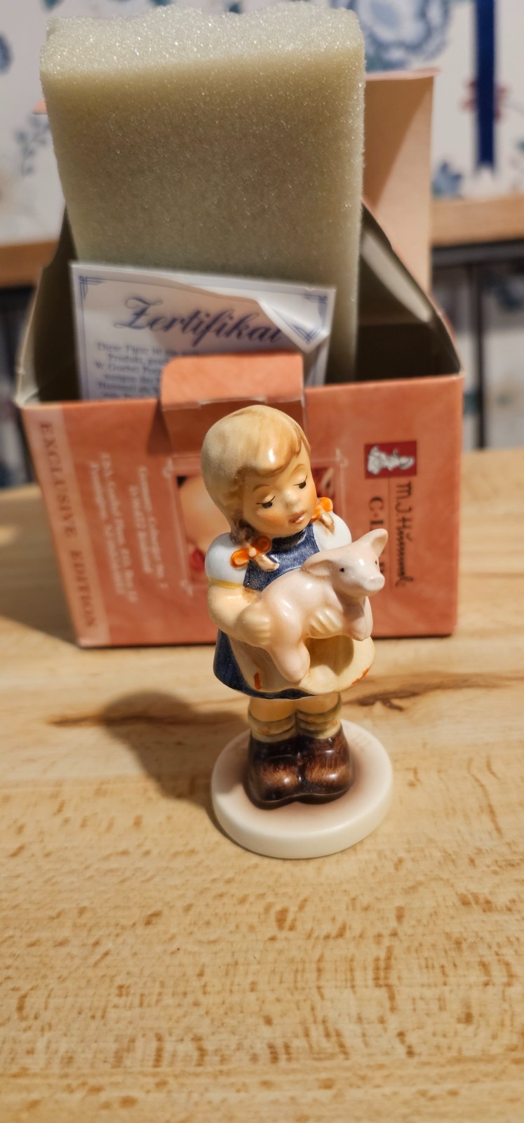 M.J. Hummel Goebel Pigtails 2052 Figurine