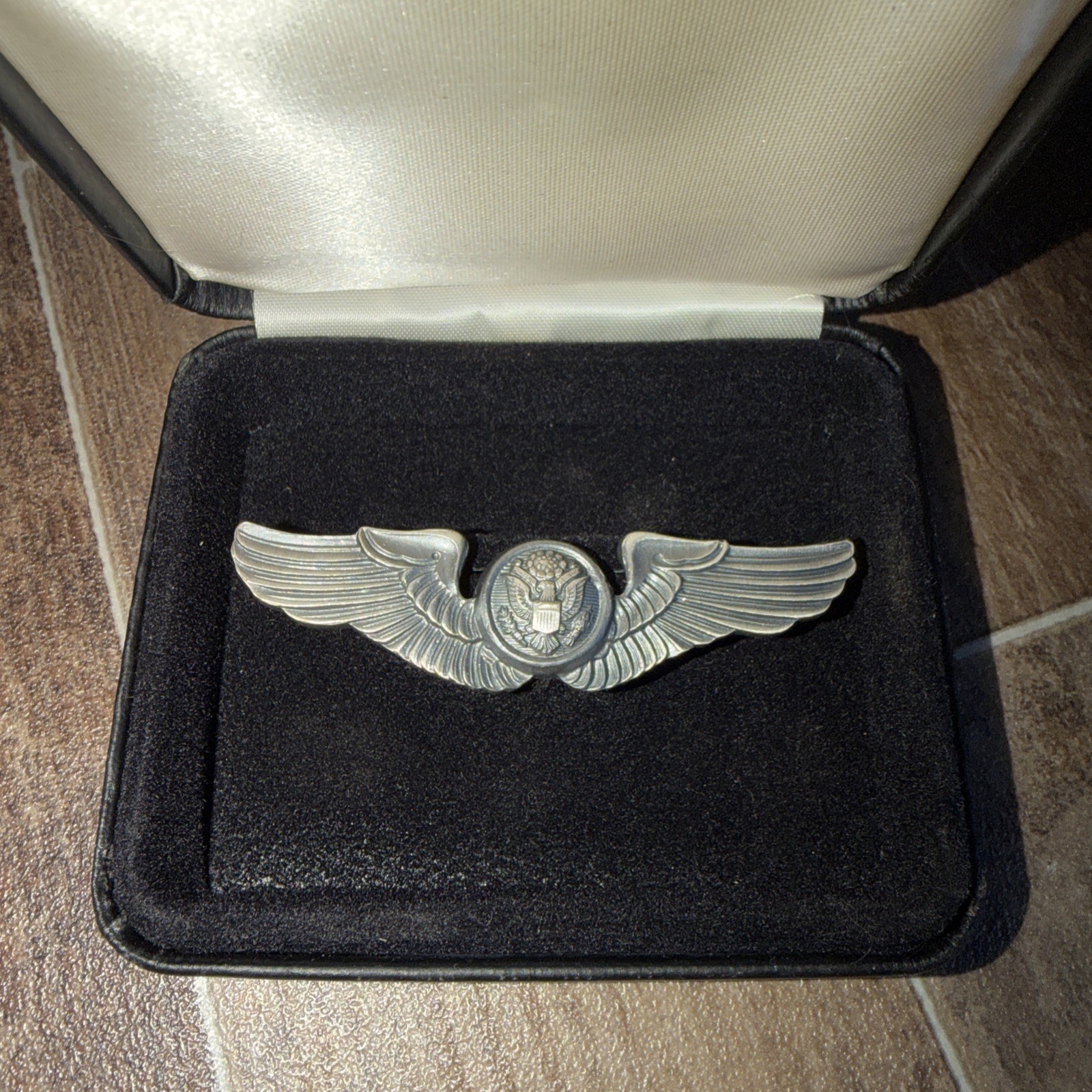 WW2 WWII US Army Air Force USAAF VANGUARD NY Air Crew Pilot Wings 3 Commemorativ