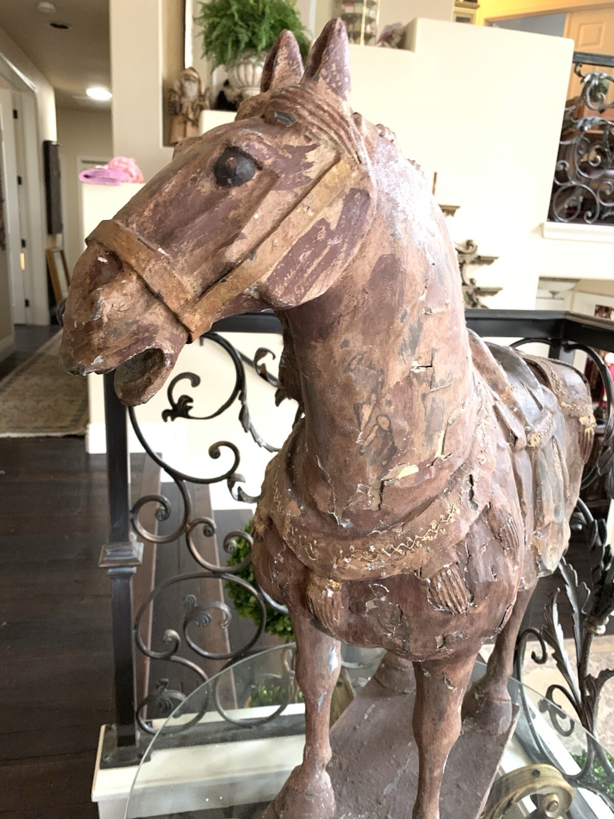 Rare 18th Century Antique Chinese Tang Dynasty Horse