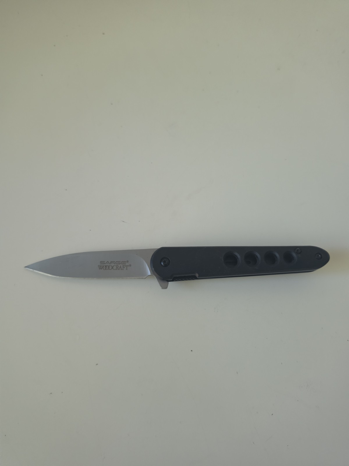 Woodcraft Sarge Lockback Folding Folder EDC Pocket Knife- SK-2022WC