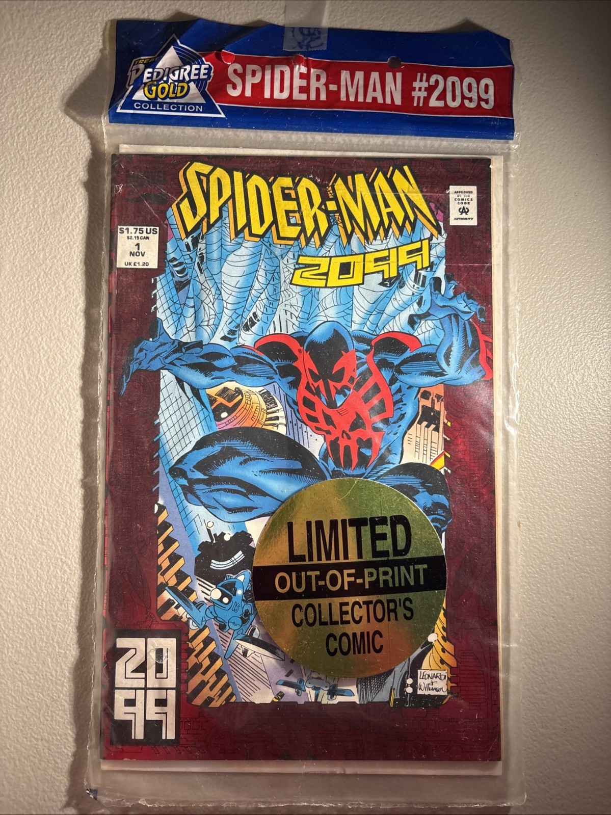 Spiderman 2099 OUT OF PRINT Collectors Comic 1st App RARE