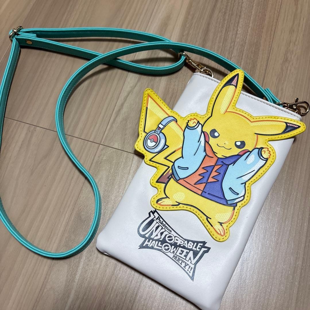 USJ 2025 Halloween Pokemon DJ Pikachu SMartphone Shoulder Pouch