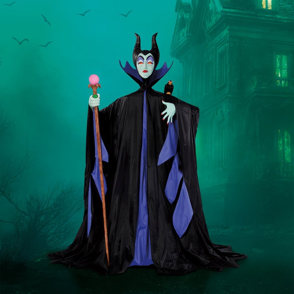 Disney Maleficent 10ft Animated LED Halloween Prop Lights Music New