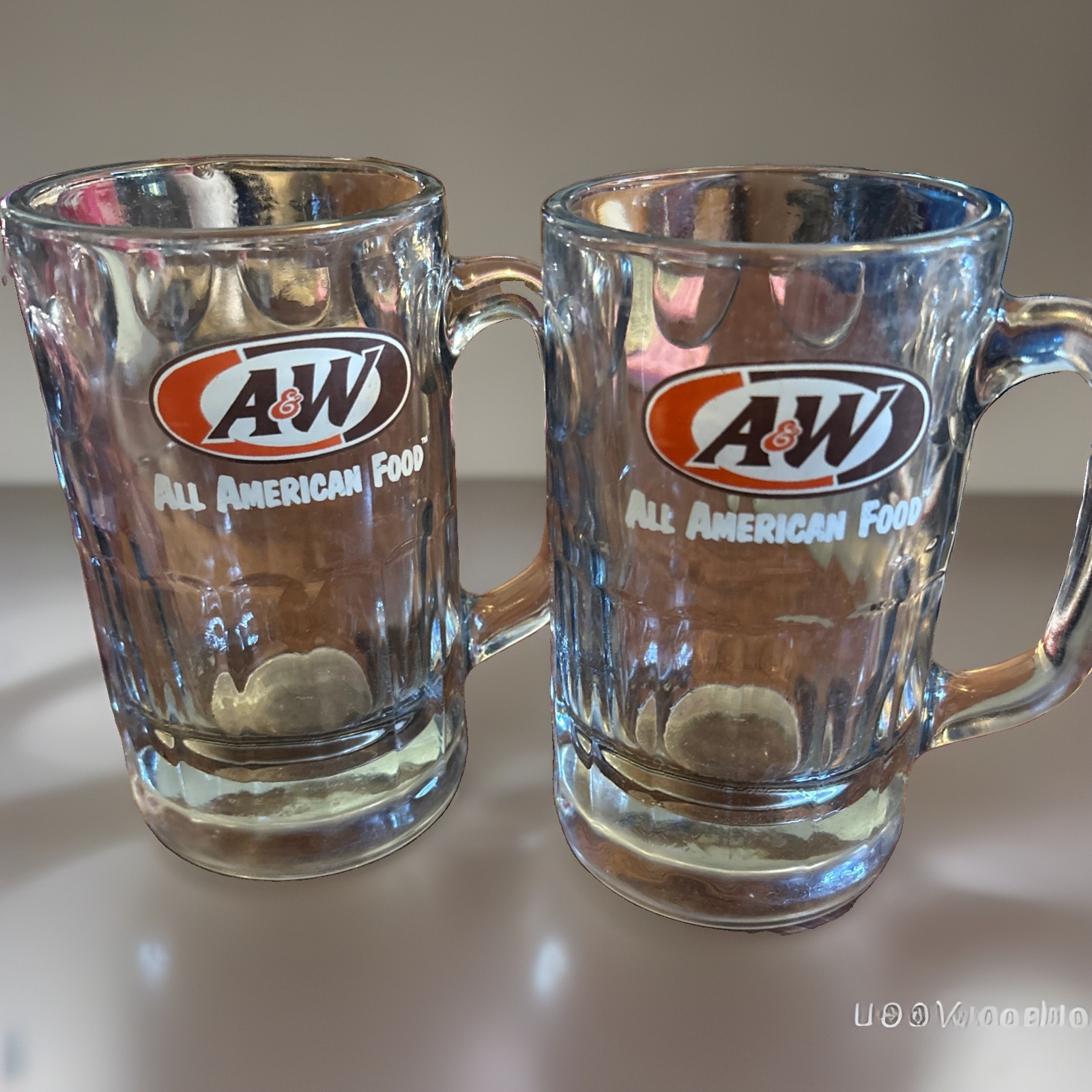 Vintage A&W Root Beer All-American Food Heavy 6\