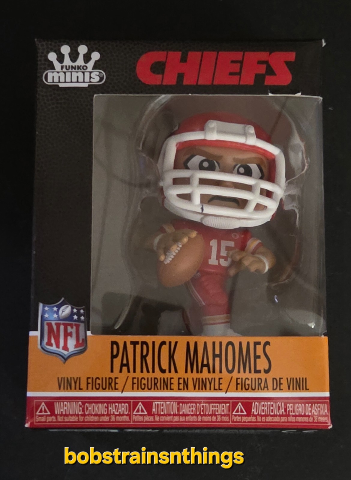NFL Funko Mini's Kansas City Chiefs Patrick Mahomes Brand New