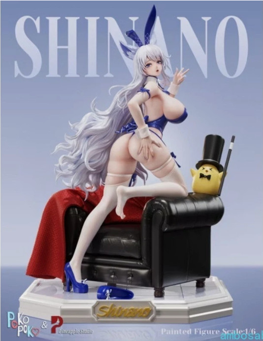 Pineapple Studio Azur Lane Shinano Musashi 1/6 Scale Resin Painted Statue Figure