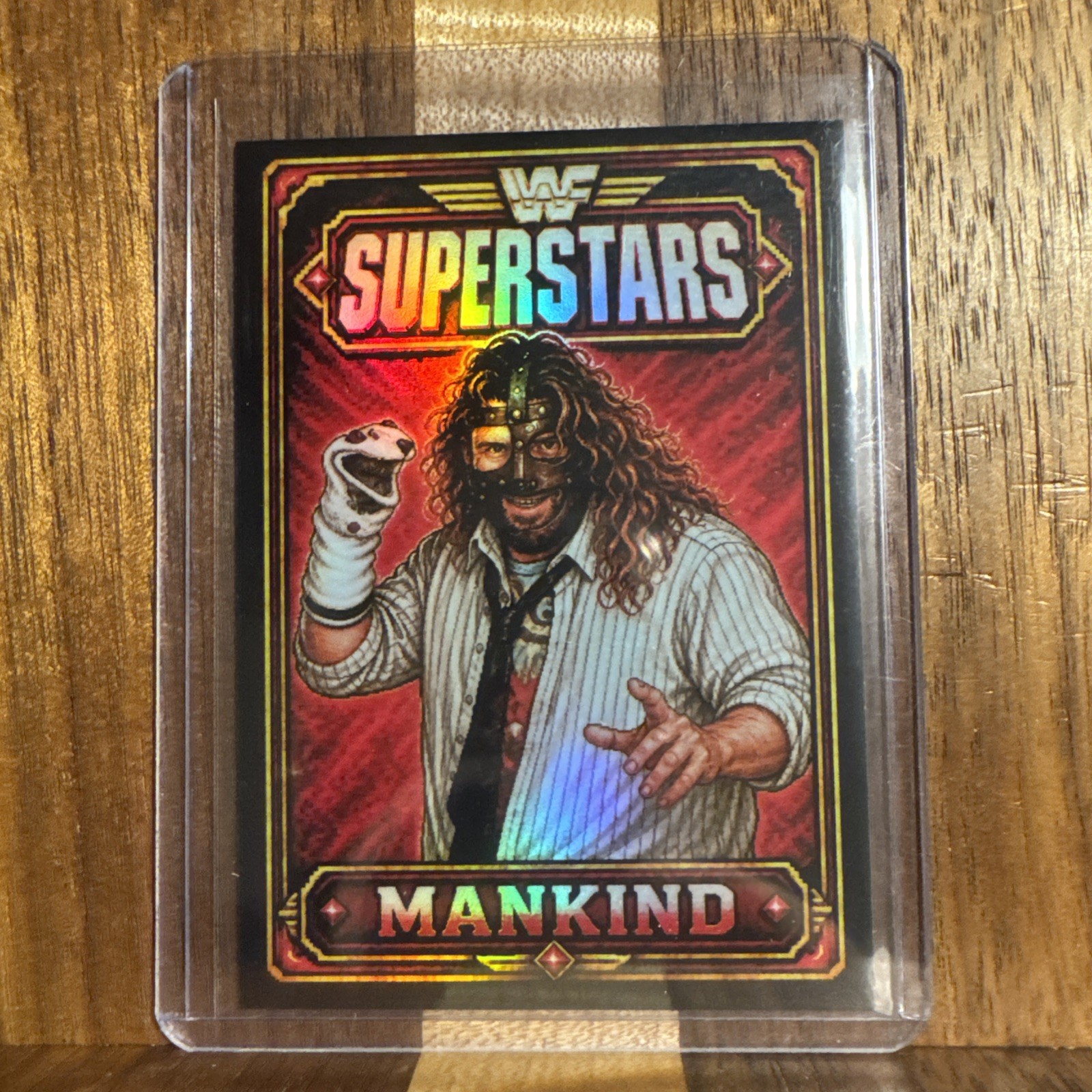 Wwf  WWE Superstars Mankind Mick Foley  Parody RARE /99
