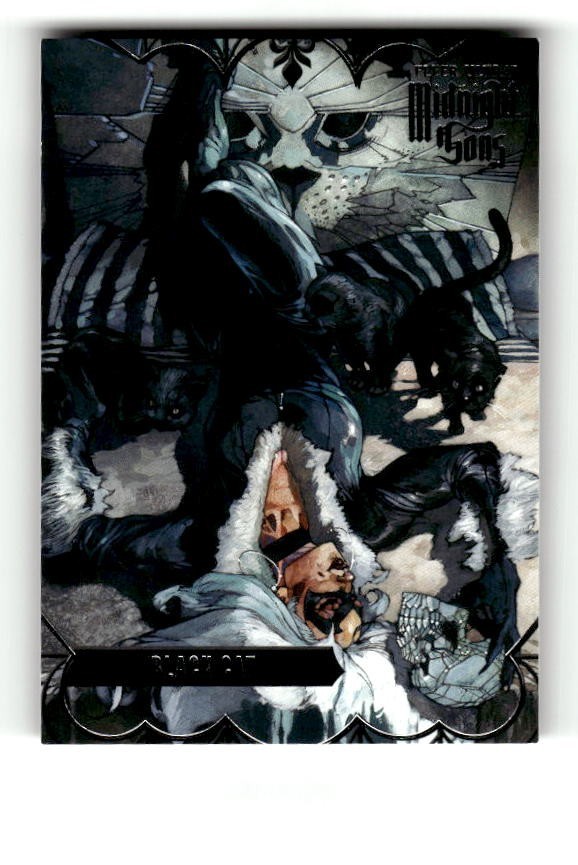 2023 Fleer Ultra Marvel Midnight Sons Base Set Silver #6 Black Cat