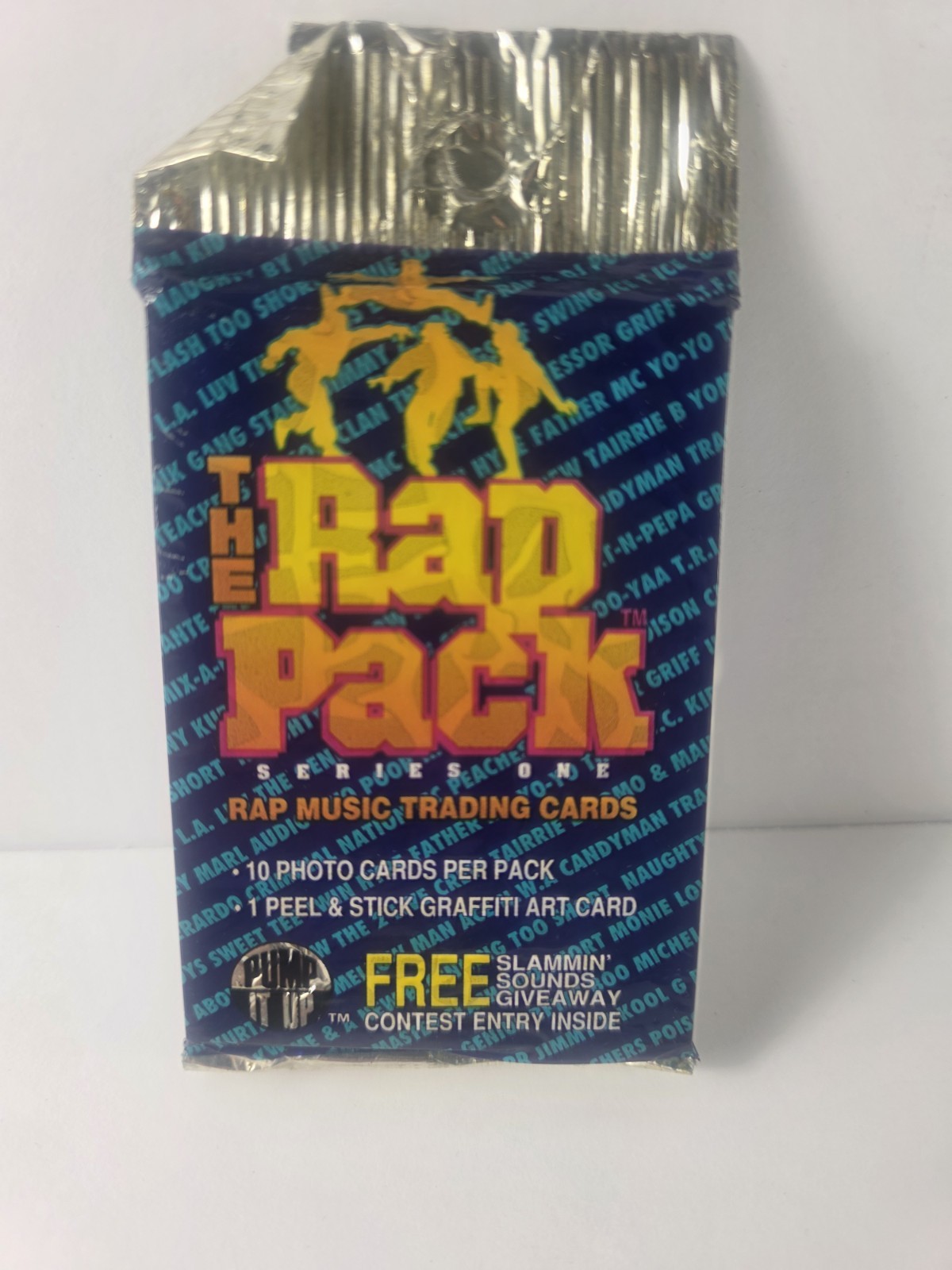 Vintage 1991 The Rap Pack Series One- Trading Card Pack- Factory Sealed