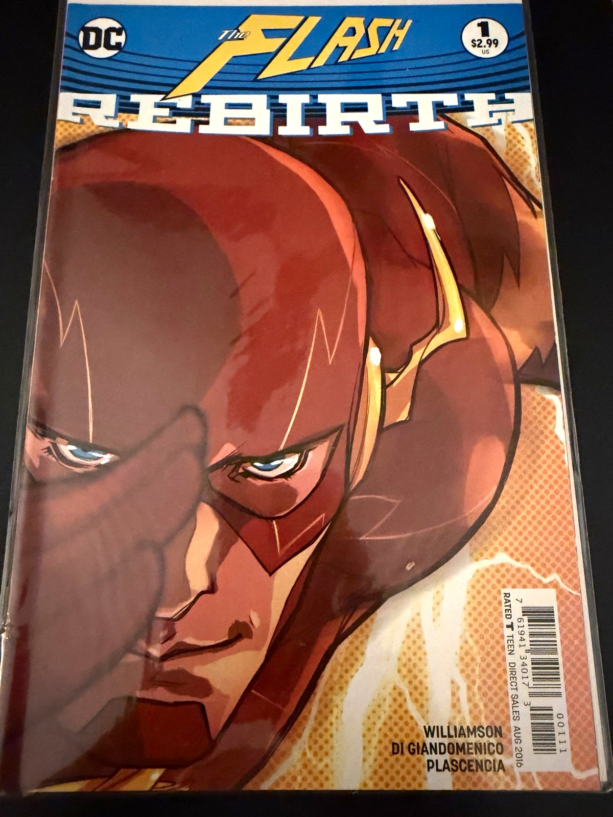DC Comics The Flash Rebirth Comic Book Lot, Joshua Williamson, Multiple