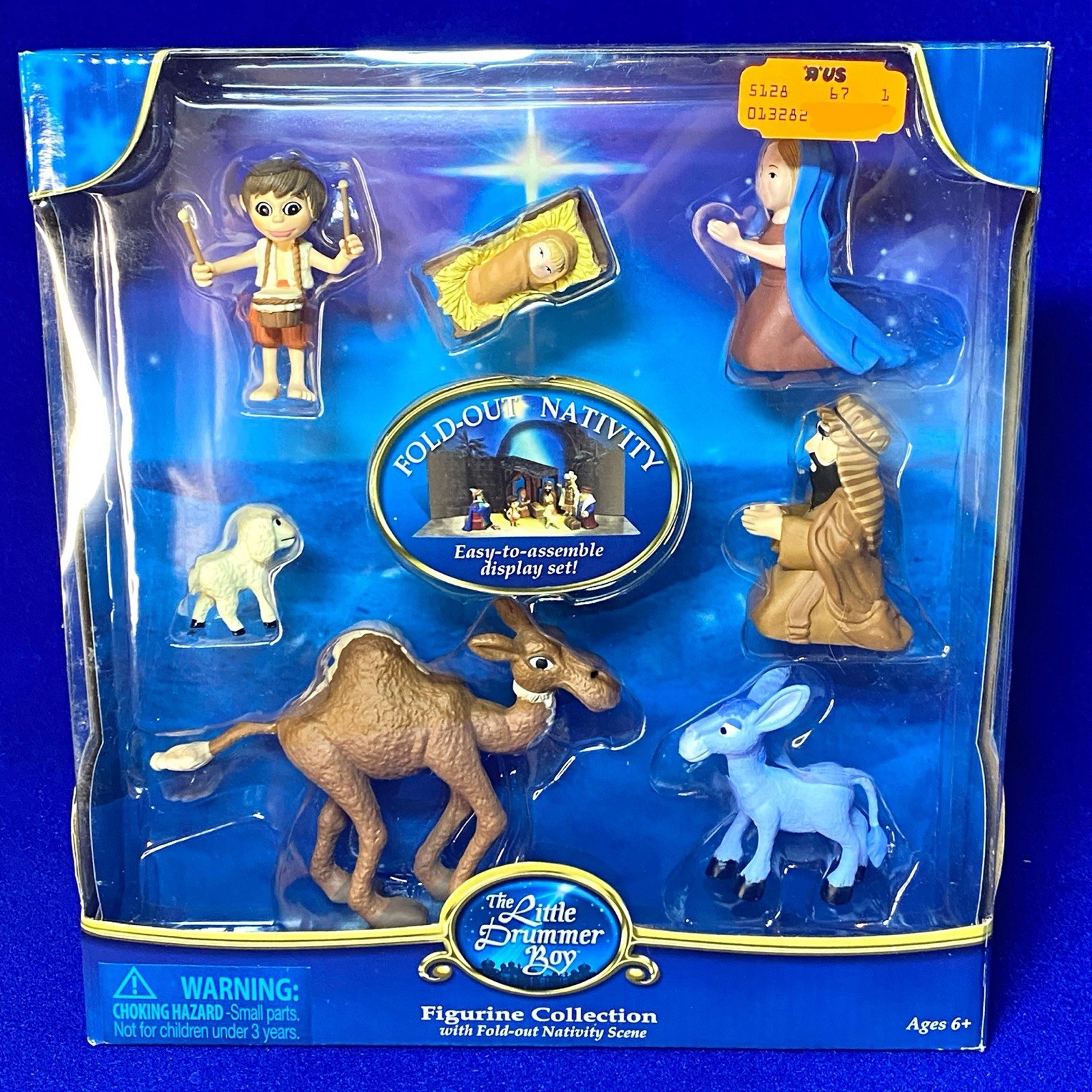 LITTLE DRUMMER BOY figure set nativity -- NEW Forever Fun-Rankin Bass tv special