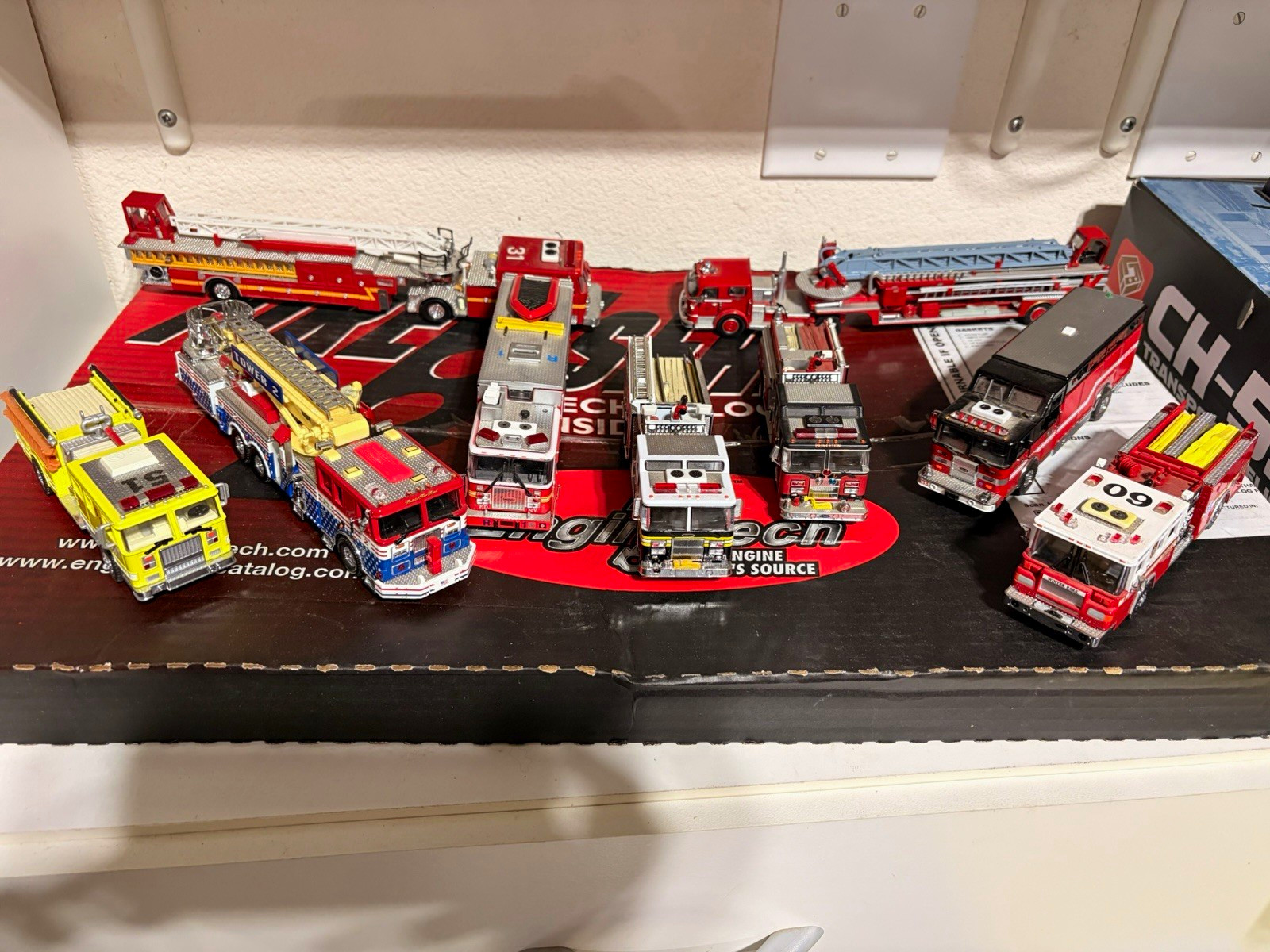 Code 3 model fire trucks
