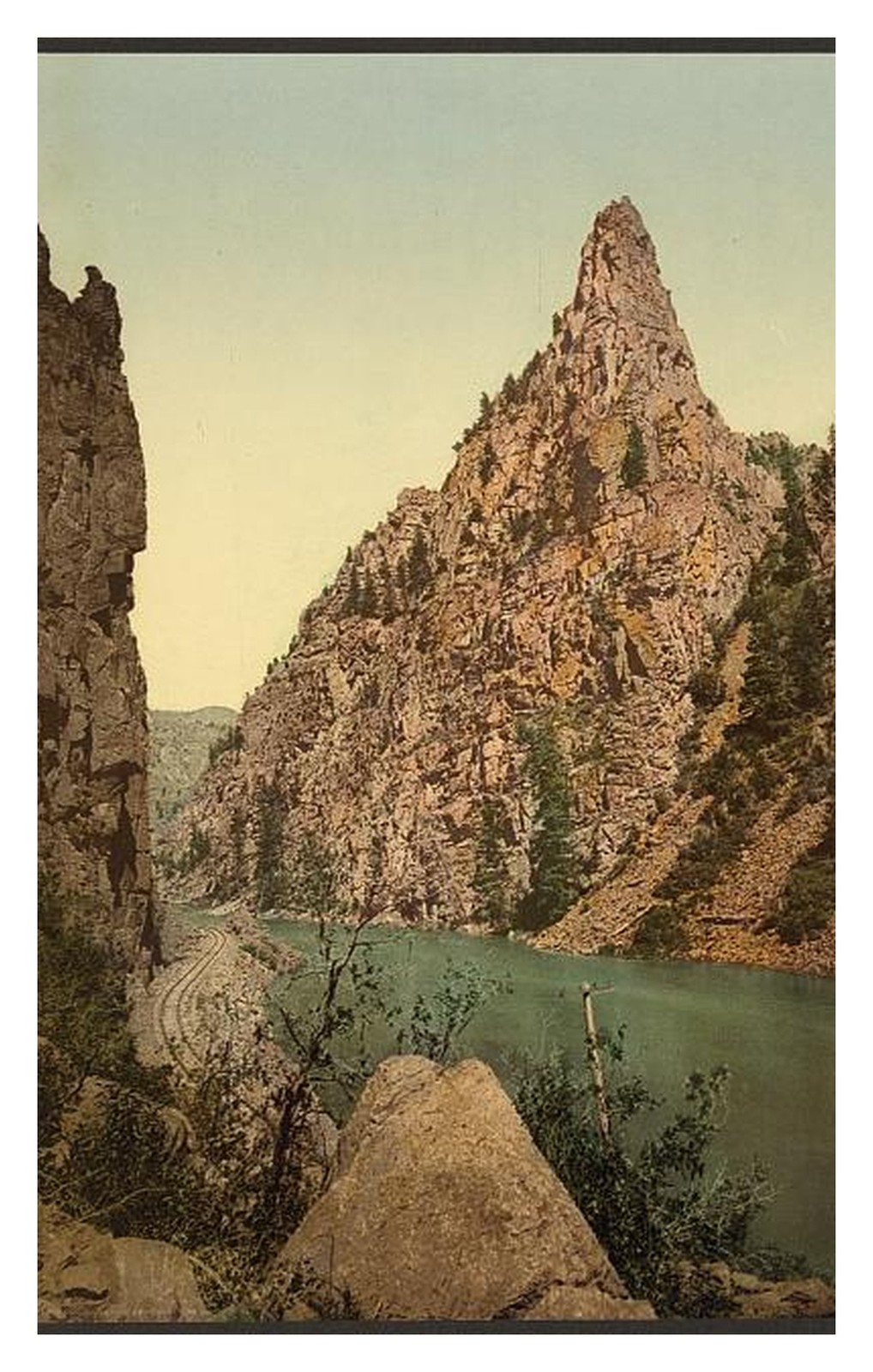 Curecanti Colorado Needle Standard Postcard