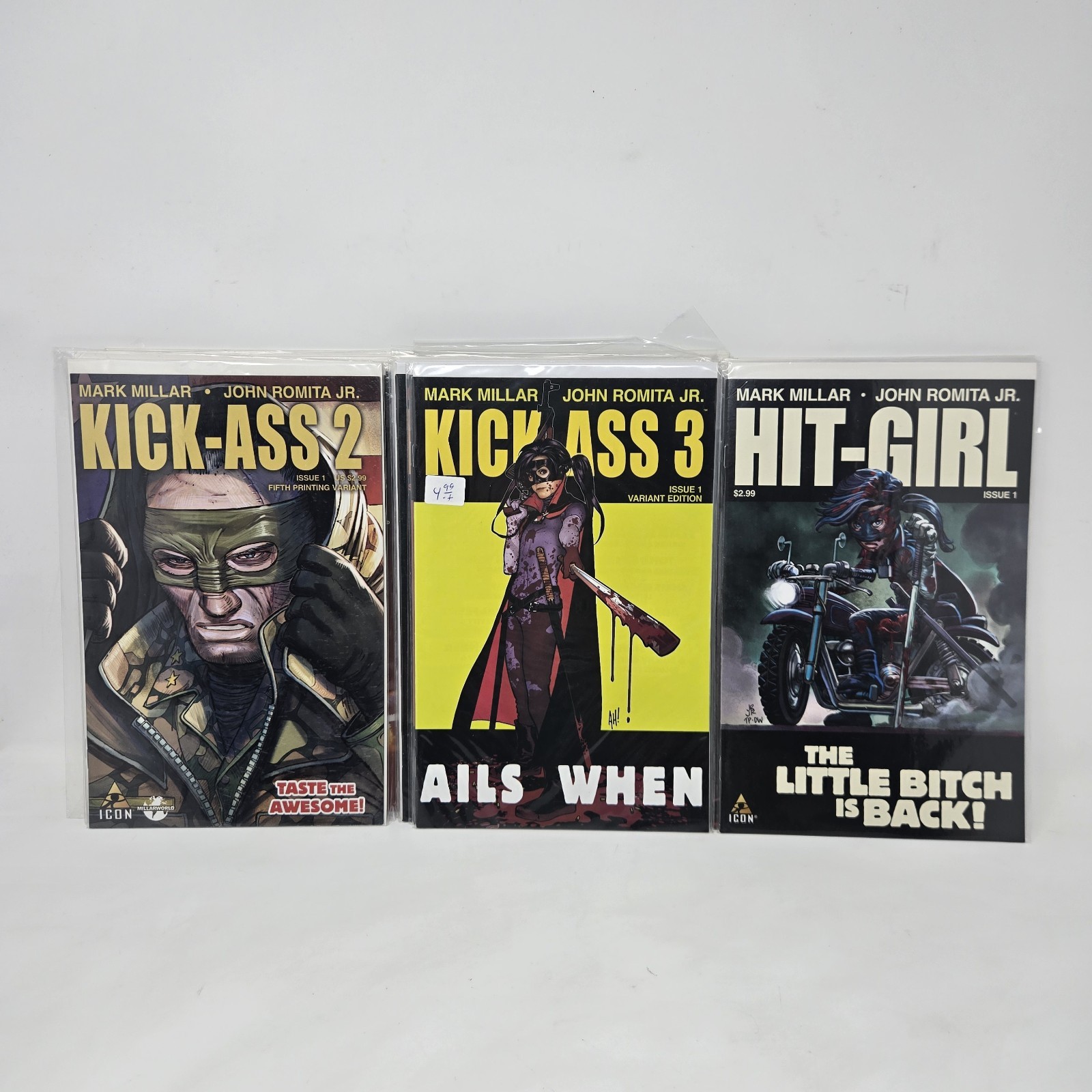 Lot Of (20) Kick-Ass 2 #1-7, Kick Ass 3 1-7 (2x1), Hit Girl 1-5