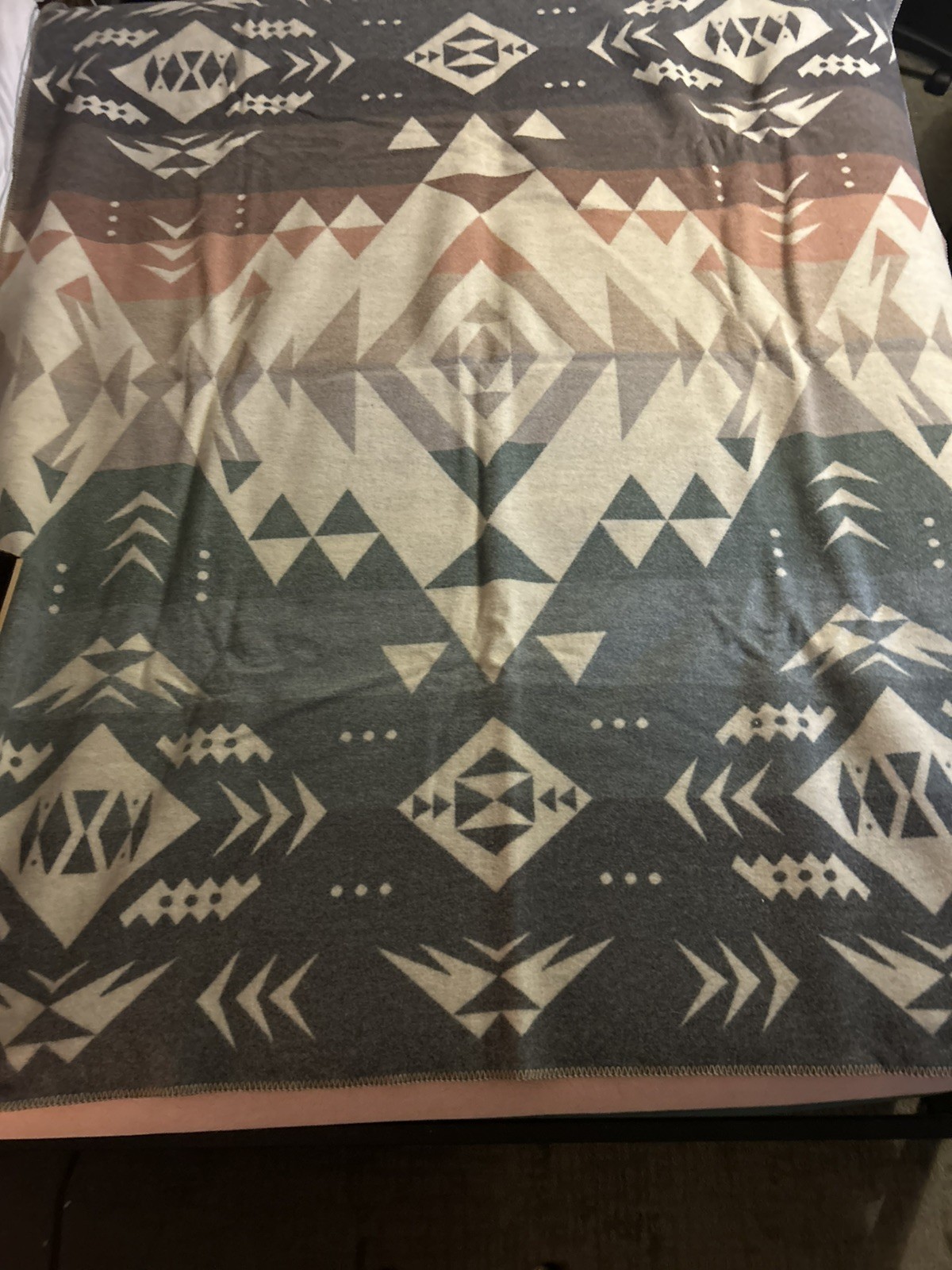 Pendleton Agate Beach Blanket KING size Handmade USA Mill NEW NWT 