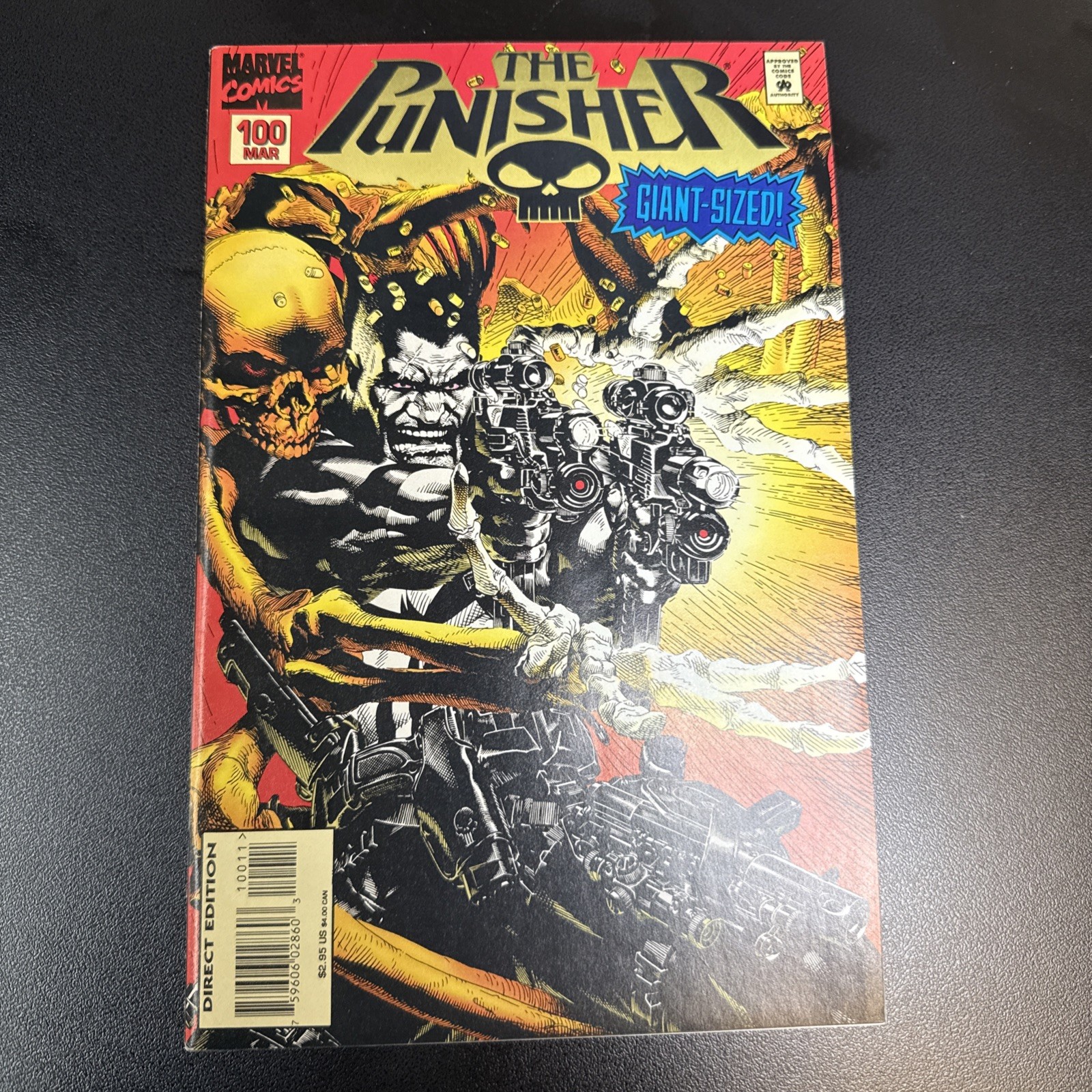 The Punisher #100 Michael Golden Variant 1995 great condition