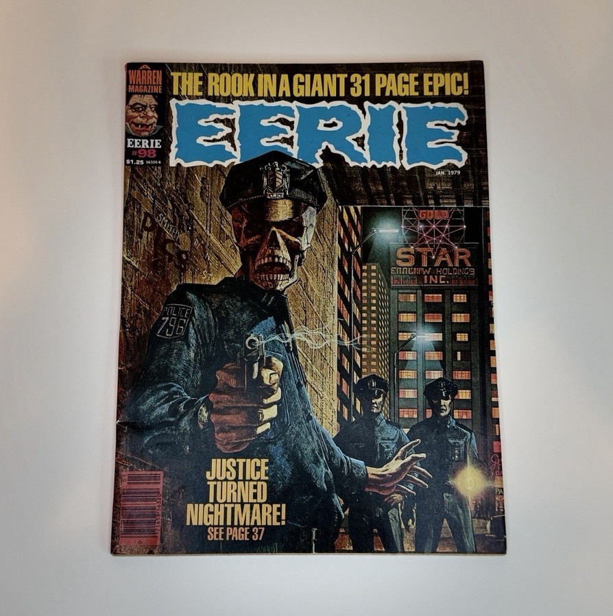 OG 1979 Eerie Magazine (used as The Police best of cover)