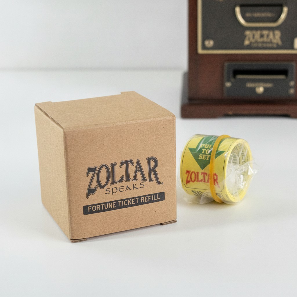 Ticket Roll Refill for Zoltar Speaks Replica Fortune Teller