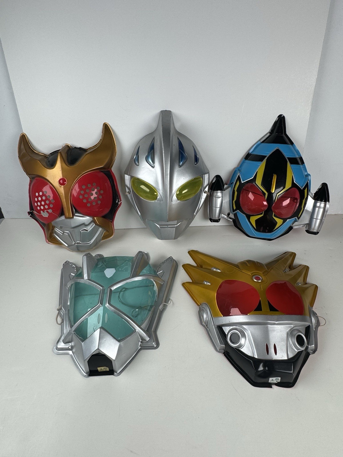 Kamen Rider Agito Fourze Blade Gills And Ultraman Nexus Masks Japan 2004-2011