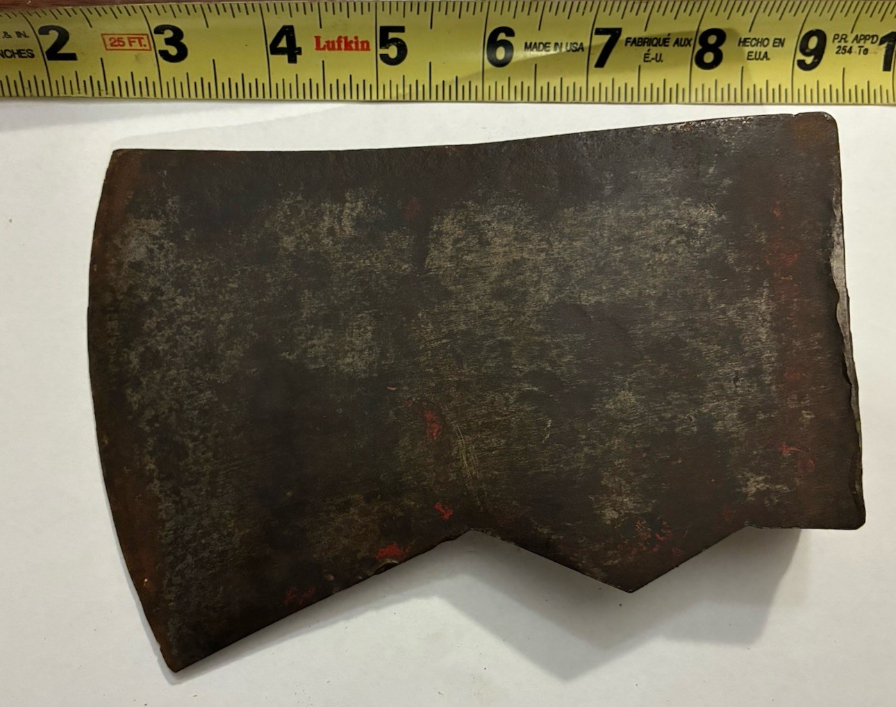 Vintage Unmarked Jersey Pattern Axe Head 3lb 3.1oz